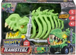 Coche T‑Rex Teamsterz con sonidos y luces