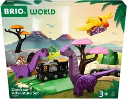 Brio aventura de dinosaurios – vía de tren
