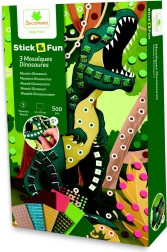 Stick & Fun - mosaico pequeño dinosaurios