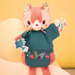 Títere de mano Gatita Jeanne de Lilliputiens