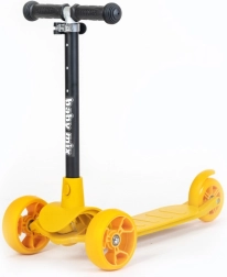 Patinete infantil de tres ruedas BABY MIX Prime amarillo