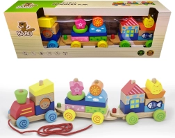 Tren de madera desmontable para niños