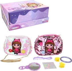 Bolso para niña con accesorios