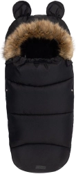 Saco de invierno MoMi Cozy – negro
