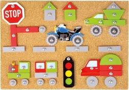 Juego de clavar transporte LENA