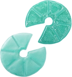 Almohadillas de gel para el pecho para lactancia AKUKU – terapia caliente y fría