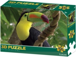 Puzzle 3D tucán