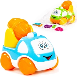 Hormigonera infantil: coche de plástico para pequeños constructores