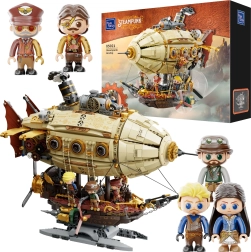 Set de construcción PANTASY: aeronave steampunk