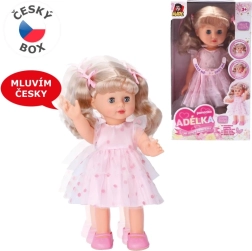 Muñeca interactiva andadora Adélka de 33 cm
