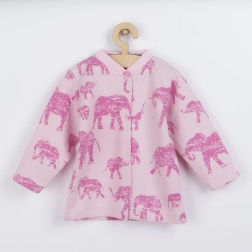 Chaqueta para bebé BABY SERVICE Elefantes rosa
