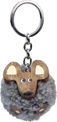 Llavero de madera Pompon Ratón 2Kids Toys