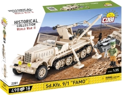 Kit de construcción Sd.Kfz. 9/1 Famo – tractor semioruga pesado 1:35