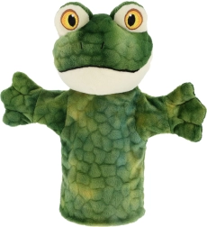 Keel Toys marioneta de peluche ecológica rana 27 cm