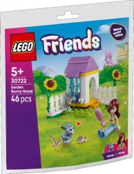 Friends casita para conejito en el jardín