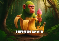 Rompecabezas BrainRots: Chimpanzini Bananini 200 piezas