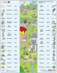 Puzzle Inglés en el campo 64 piezas