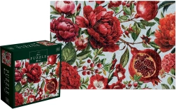 Puzle de flores – flores rojas 500 piezas