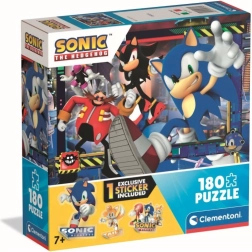 Puzzle Sonic el Erizo en acción, 180 piezas