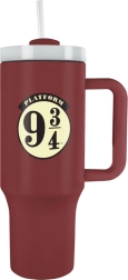 Harry Potter vaso de viaje con pajita Andén 9 y 3/4, 1150 ml