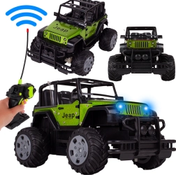 Coche RC todoterreno 1:20 JEEP metálico