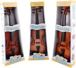 Violín electrónico a pilas para niños