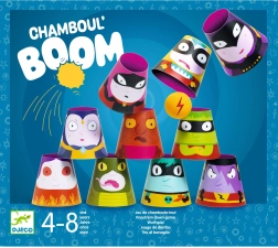 Juego de derribo Chamboul Boom de DJECO