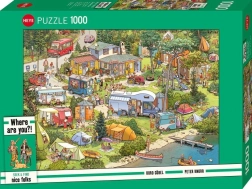 Puzzle Heye Busca y encuentra: Camping, 1000 piezas