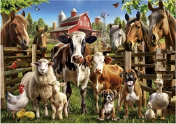 Puzzle Amigos de la granja 500 piezas EDUCA