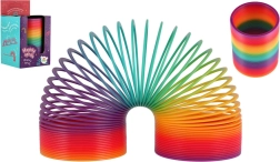 Resorte mágico arcoíris – juguete de plástico 7,5 cm