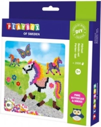 PLAYBOX cuentas para planchar – set de perros, coches, delfines y flores, 2000 uds.