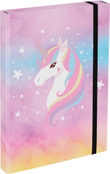 Carpetas para cuadernos escolares A4 Rainbow Unicorn