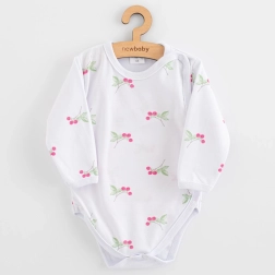 Body para bebé con broches New Baby Classic II, frambuesa, talla 68