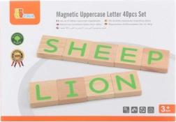Letras magnéticas de madera