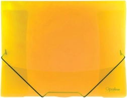 Carpeta con goma OPALINE amarilla A4