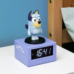 Reloj despertador digital infantil BLUEY con luz nocturna