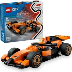 LEGO City 60442 Piloto de F1 con coche de carreras McLaren