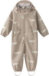Mono de softshell Leokid Lilo beige woof 104