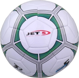 Balón de fútbol verde