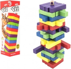 Torre de madera juego de apilar