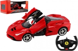 Coche teledirigido FERRARI LAFERRARI 1:14 con puertas abatibles, 2,4 GHz, RASTAR, rojo