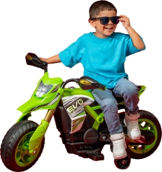 Moto eléctrica infantil EVO Venom con luces 6V