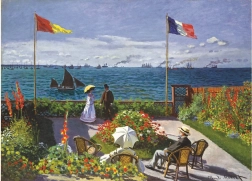 Puzzle Jardín en Sainte-Adresse 1000 piezas EUROGRAPHICS