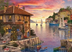 Puzzle EUROGRAPHICS Puerto mediterráneo 1000 piezas