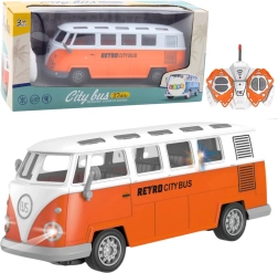 Autobús urbano retro RC con luces 1:30