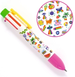 Bolígrafo de seis colores Djeco Sarah