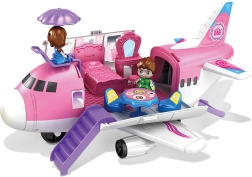 Avión con figuras 34 cm