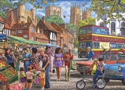 Puzzle Mercado en York 1000 piezas GIBSONS