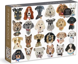 Puzzle Perros de Papel 1000 Piezas
