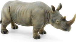 Figura de rinoceronte blanco de 28,5 cm